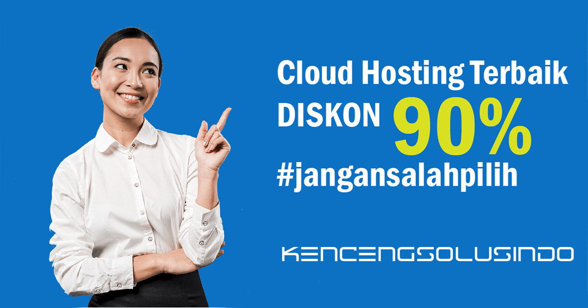 Promo Diskon Cloud Hosting 90%